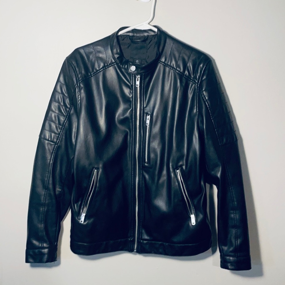 H&M moto motorcycle jacket